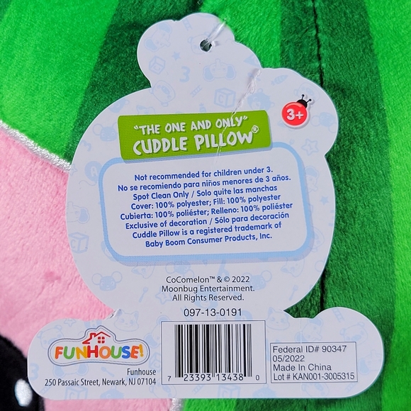 CoComelon The One and Only Cuddle Pillow 13" UltraSoft Stuffed Collectible Plush - Picture 6 of 6